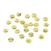 18k Gold-filled Color-preserving Separated Beads Wheel Cut Transfer Diy Handmade Beaded