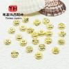 18k Gold-filled Color-preserving Separated Beads Wheel Cut Transfer Diy Handmade Beaded