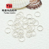 14k Gold-filled Open Twist Wreath Diy Handmade Jewelry Accessories Gold Necklace Flower