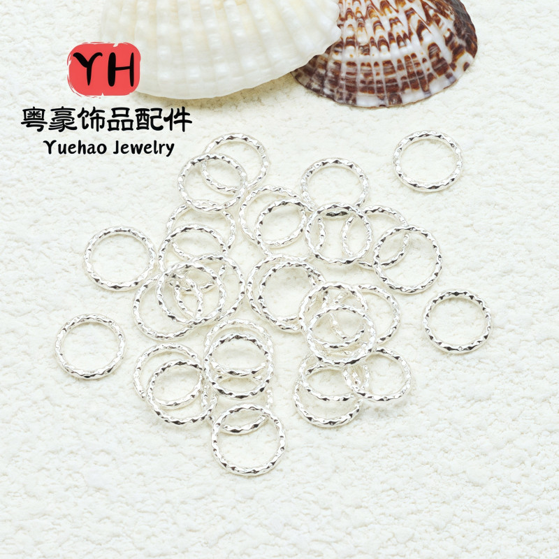 14k Gold-filled Open Twist Wreath Diy Handmade Jewelry Accessories Gold Necklace Flower