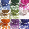 2mmh Tube Colored Glass Rice Beads Hand String Handmade Diy Bracelet Necklace Jewelry