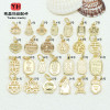 18k Gold-filled Color-preserving Pendant to Attract Wealth and Fortune, Lotus Pod