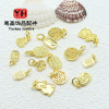 18k Gold-filled Color-preserving Pendant to Attract Wealth and Fortune, Lotus Pod