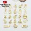 18k Gold-filled Color-preserving Pendant with Fortune, Lotus, Blessing, Rabbit Bracelet
