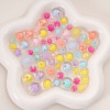 8-16 Colorful Frosted Transparent Color-plated Acrylic Beads Hand Diy Handmade Bracelet
