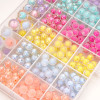 8-16 Colorful Frosted Transparent Color-plated Acrylic Beads Hand Diy Handmade Bracelet