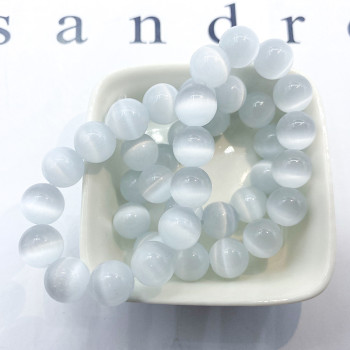 Cat's Eye Beads Crystal Bracelet with Loose Jewelry Diy Accessories