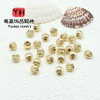 14k Gold-filled Color-preserving Lantern Beads Watermelon Pattern Diy Jewelry Accessories