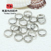 18k Gold-filled Color-preserving Double-hole Ferrule Over Wire Wrapped Beaded Color Set