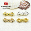 Ancient Gold 18k Diy Jewelry Material, Magic Pestle Bell, Vajra Buddha Bead Bracelet