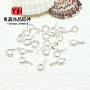 Copper-plated Real Gold 18k Gold-covered Color-preserving Threaded Claw Nails 9-character