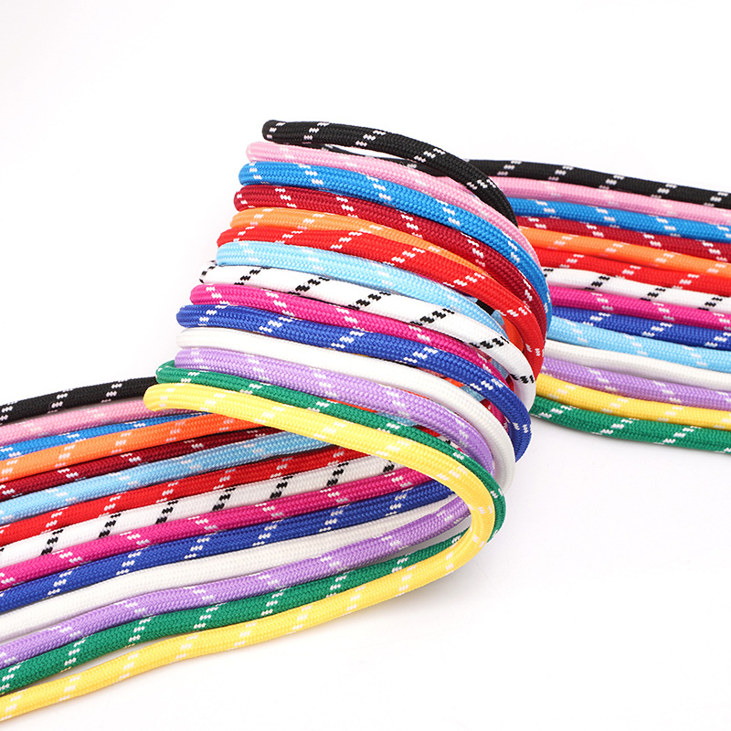 5mm Colorful Polyester Rope Diy Hand-woven Jewelry Pendant Crafts Keychain Bundle