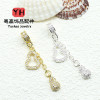 14k Gold-filled Color-protected Inlaid Gourd Tassel Chain Earrings Necklace Diy Jewelry