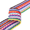 Polyester Color Rope Diy Hand-woven Jewelry Pendant Crafts Keychain Bundle Packaging