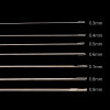 17cm Test Tube Stainless Steel Beaded Crochet Lead Thread Bead Artifact Side Opening
