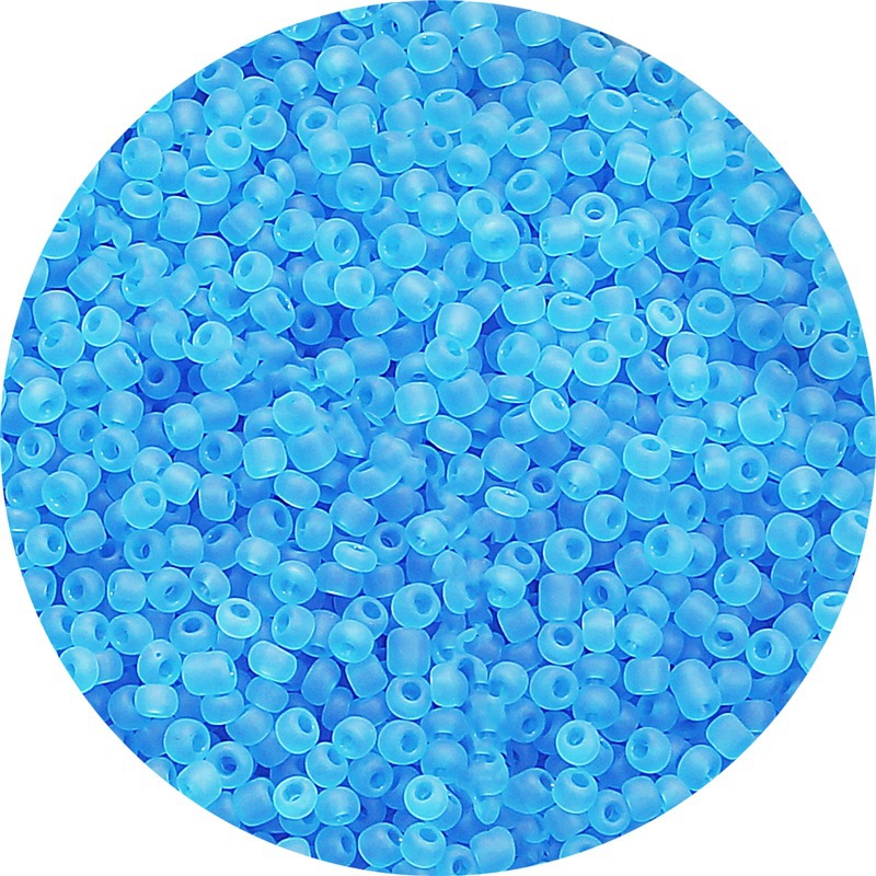 3mm Transparent Frosted Glass Rice Beads Loose Handmade Diy Beaded Bracelet Jewelry