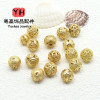 High Color Retention Ancient Gold Transfer Beads Hollow Spacer Diy Bracelet Necklace