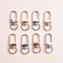 Metallic Electroplated Door Buckle Diy Jewelry Accessories Opening Keychain Connection
