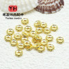 18k Gold-filled Accessories, Beaded Spacers, Abacus Beads, Disc Loose Diy Jewelry