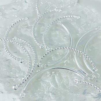Twist Half Bracelet Alloy Jewelry Parts Diy Beading Material Elbow Accessories Blessing