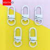 Candy Color Paint Direct Sales Alloy Key Door Buckle Diy Jewelry Accessories Doll