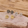 Ins Style New Stainless Steel Cut 18k Gold Plated Geometric Irregular Personality Seaside