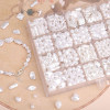 Abs Imitation Baroque Pearls Irregular Shaped Water Drop Beans Rice Loose Beads Material
