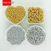 Small Gold Beads Spacer Bracelet Loose with Diy Jewelry Accessories Straight Hole