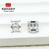 14k Gold-filled Color-preserving Micro-paved Zircon Large Hole Passepartout Transfer Bead