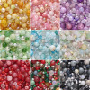 Glass Mixed 3-12mm Colorful Beads Loose Mobile Phone Chain Jewelry Diy Hand Bead Material