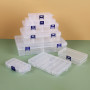 Bracelet Beads Loose Bead Storage Box Diy Transparent Compartment Pp Plastic Box with Lid