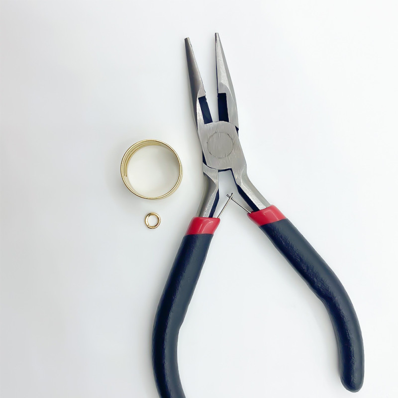 Diy Jewelry Tool Pliers Needle Nose Round Set Silver Craft Making Tools Handmade