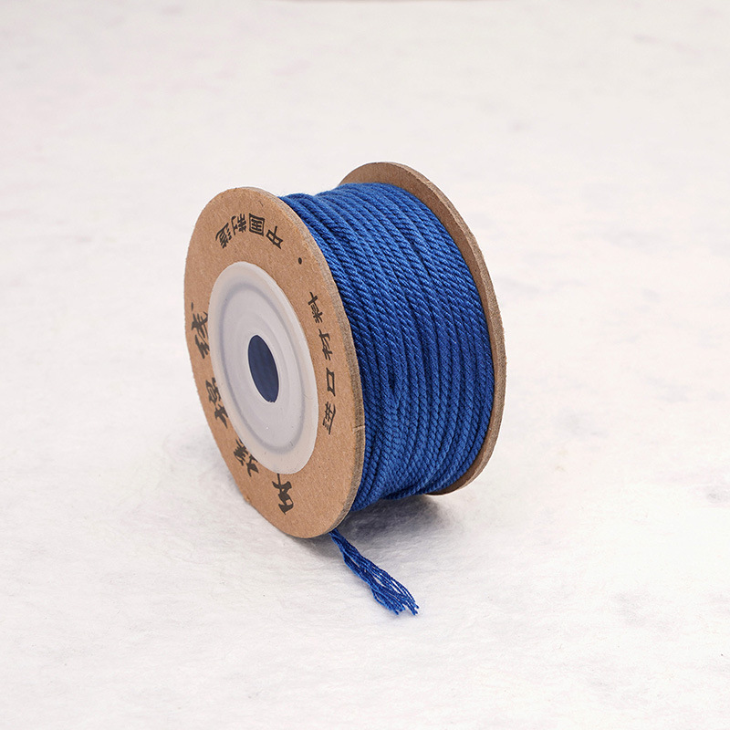 1 Roll of Hand-rolled Cotton Thread Braided Hand String Beaded Accessories Handmade Diy