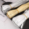 Pu Bright Leather Edge Strips Gold Silver Inlay Handmade Diy Homemade Strip Material