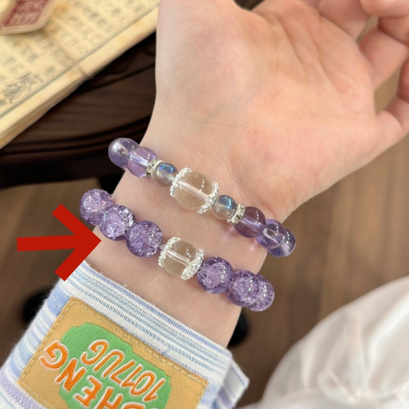 [susu] Sunny Water String Green Bracelet Women's Stacked High-end Feeling Rain Niche