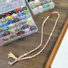 36-color Hand-rolled Cotton Thread Handmade Diy Woven Beaded Bracelet Accessories
