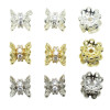 18k Gold-filled Color-preserving Electroplating Hollow Double-sided Flower Tray