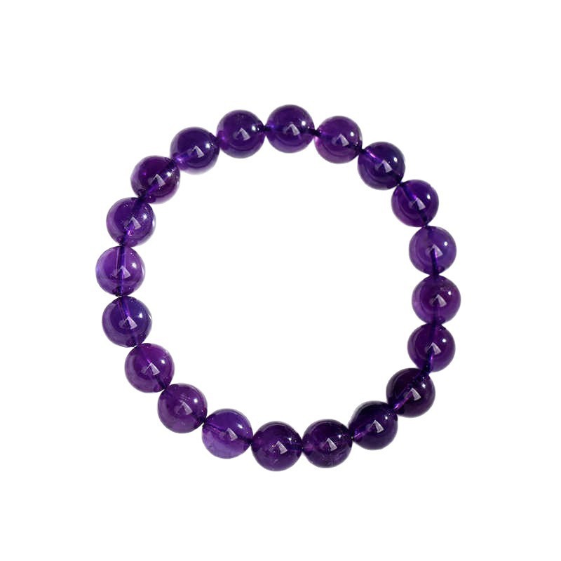 Uruguayan Amethyst Bracelet for Women, for Men, Good Luck in Exam, Direct Sales to Niche