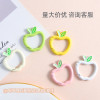 New Apple-shaped Spring Buckle, Colorful, Cute and Versatile Keychain, Mobile Phone
