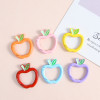 New Apple-shaped Spring Buckle, Colorful, Cute and Versatile Keychain, Mobile Phone