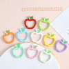 New Apple-shaped Spring Buckle, Colorful, Cute and Versatile Keychain, Mobile Phone