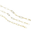 14k Gold-filled Color-preserving Rectangular Chain Diy Handmade 0-shaped Jewelry