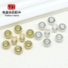 Strong Color Retention 14k Gold-filled Micro-paved Zircon Passepartout Small Waist Barrel