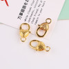 Striped Love Lobster Clasp Hardware Bag Accessories Diy Bracelet Necklace Closing Buckle