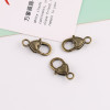 Striped Love Lobster Clasp Hardware Bag Accessories Diy Bracelet Necklace Closing Buckle