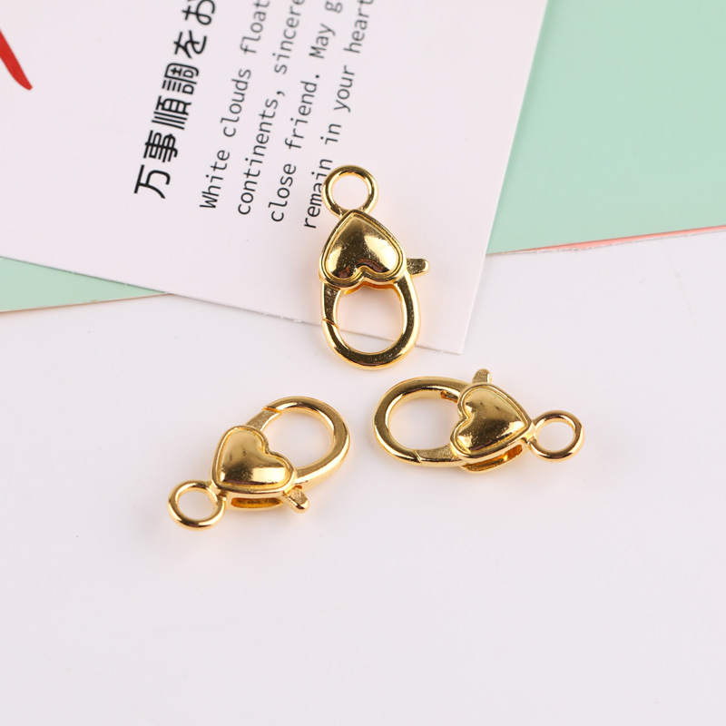 Love Lobster Buckle Diy Necklace Bracelet Head Finishing Key Chain Bag Accessories