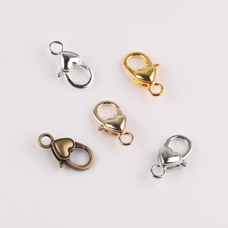 Love Lobster Buckle Diy Necklace Bracelet Head Finishing Key Chain Bag Accessories