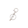 Metal 8-character Keychain with Lobster Buckle Four-piece Set of Luggage Plush Hook Diy