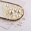 3-20mm Flat Bottom Semicircle Patch Abs Imitation Pearl Diy Nail Art Jewelry Accessories