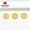 14k Gold-filled Jewelry Color-preserving Flower Tray Inlaid with Zircon Bracelet Hat